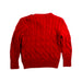 A Red Knit Sweaters from Ralph Lauren in size 6-12M for boy. (Back View)