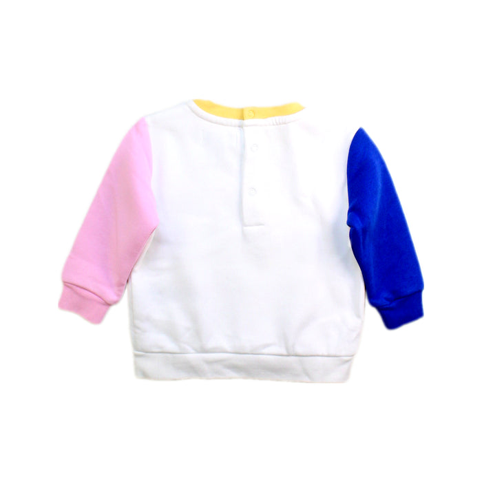 A White Crewneck Sweatshirts from Ralph Lauren in size 3-6M for boy. (Back View)