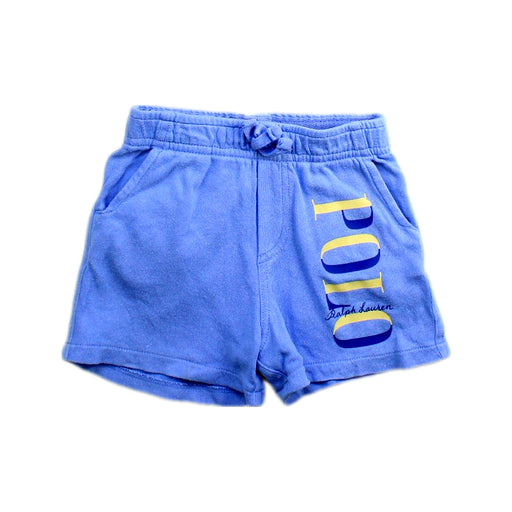 A Blue Shorts from Ralph Lauren in size 6-12M for boy. (Front View)