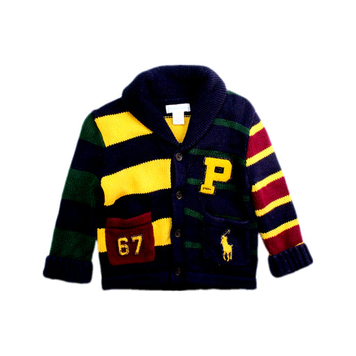 A Multicolour Cardigans from Ralph Lauren in size 6-12M for boy. (Front View)