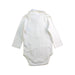 A White Long Sleeve Bodysuits from Adorarmi in size 3-6M for boy. (Back View)