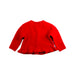 A Red Cardigans from Juliana in size 0-3M for girl. (Back View)