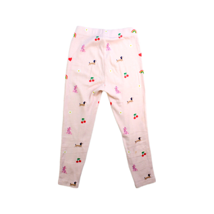 A Pink Leggings from Boden in size 4T for girl. (Back View)