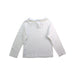 A White Long Sleeve Tops from Petit Bateau in size 4T for girl. (Back View)