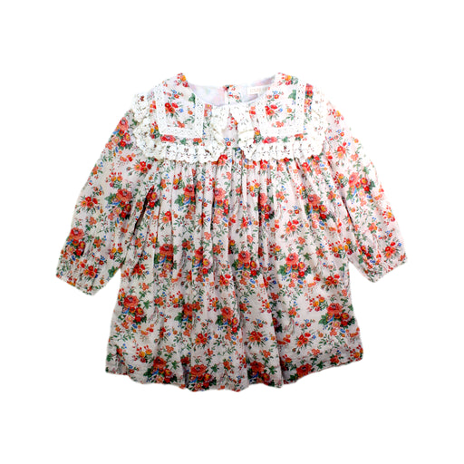 A Multicolour Long Sleeve Dresses from Louise Misha in size 4T for girl. (Front View)