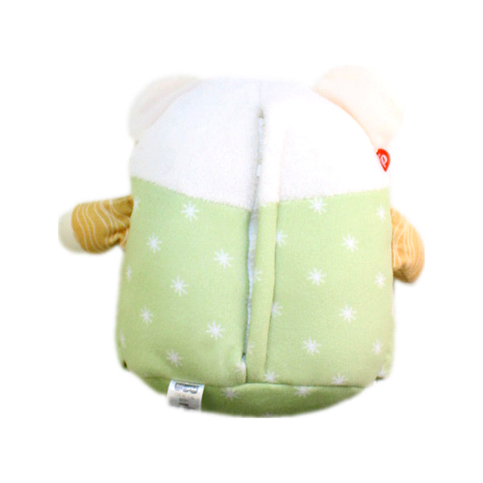 A Green Soft Toys from Fisher Price in size 2T for neutral. (Back View)