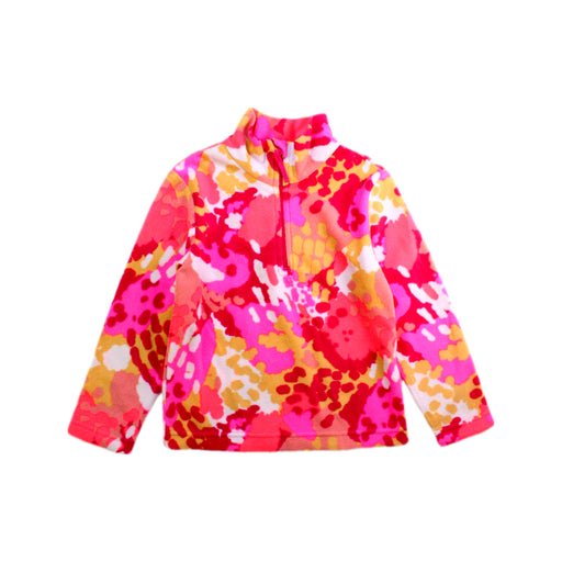 A Pink Zippered Sweatshirts from Mountain Warehouse in size 3T for girl. (Front View)