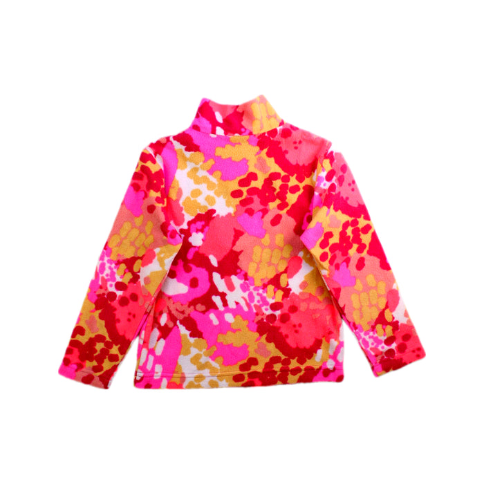 A Pink Zippered Sweatshirts from Mountain Warehouse in size 3T for girl. (Back View)