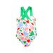 A Multicolour Swimsuits from Monoprix in size 6T for girl. (Back View)