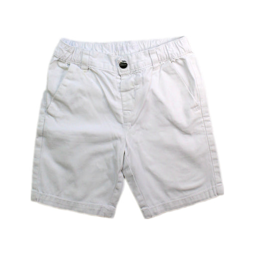 A White Shorts from Jacadi in size 3T for boy. (Front View)