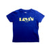 A Blue Short Sleeve T Shirts from Levi's in size 3T for neutral. (Front View)