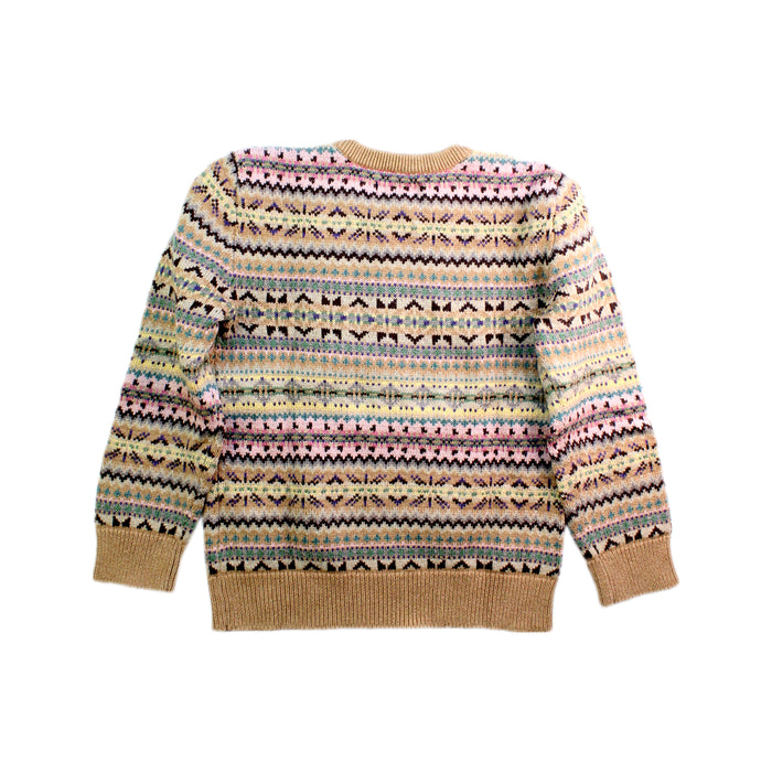 A Multicolour Knit Sweaters from Polo Ralph Lauren in size 7Y for girl. (Back View)