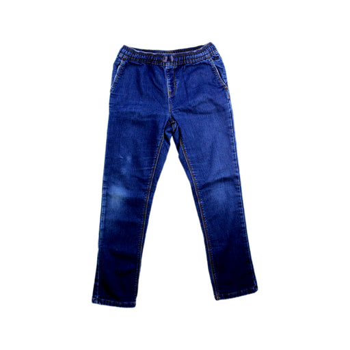 A Blue Jeans from Petit Bateau in size 8Y for boy. (Front View)