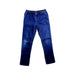 A Blue Jeans from Petit Bateau in size 8Y for boy. (Front View)