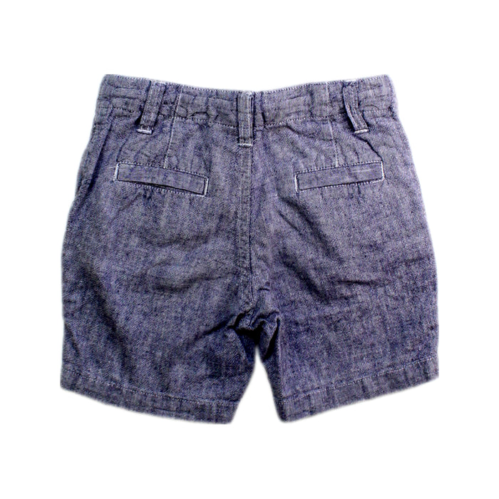 A Blue Shorts from Seed in size 3T for boy. (Back View)