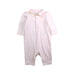 A Pink Long Sleeve Rompers from Ralph Lauren in size 0-3M for girl. (Front View)