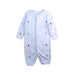 A Blue Long Sleeve Rompers from Ralph Lauren in size 0-3M for boy. (Front View)