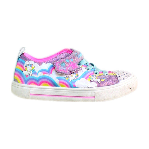 A Multicolour Sneakers from Skechers in size 5T for girl. (Front View)