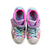 A Multicolour Sneakers from Skechers in size 5T for girl. (Back View)