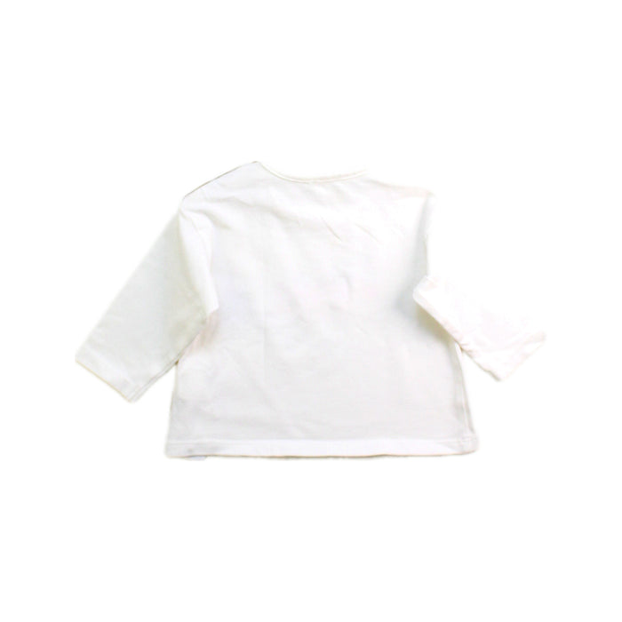 A White Long Sleeve T Shirts from Paul Smith in size 3-6M for boy. (Back View)