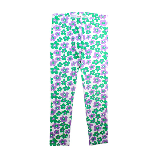 A Green Leggings from Seed in size 6T for girl. (Front View)