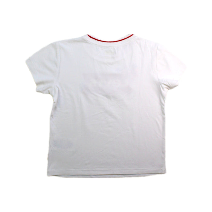 A White Short Sleeve T Shirts from Levi's in size 4T for girl. (Back View)