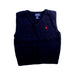 A Navy Sweater Vests from Polo Ralph Lauren in size 3T for boy. (Front View)