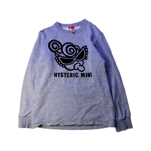 A Grey Crewneck Sweatshirts from Hysteric Mini in size 10Y for boy. (Front View)