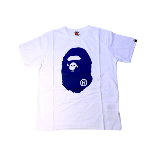 A White Short Sleeve T Shirts from Bape by A Bathing Ape in size 7Y for neutral. (Front View)
