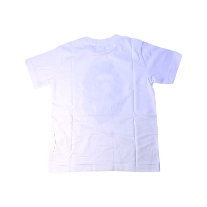 A White Short Sleeve T Shirts from Bape by A Bathing Ape in size 7Y for neutral. (Back View)