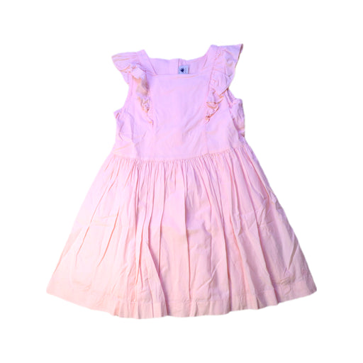 A Pink Sleeveless Dresses from Petit Bateau in size 8Y for neutral. (Front View)