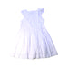 A White Sleeveless Dresses from Petit Bateau in size 8Y for neutral. (Back View)
