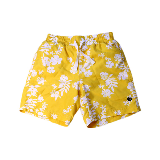 A Yellow Swim Shorts from Petit Bateau in size 5T for neutral. (Front View)