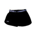 A Black Active Shorts from Under Armour in size 10Y for neutral. (Front View)