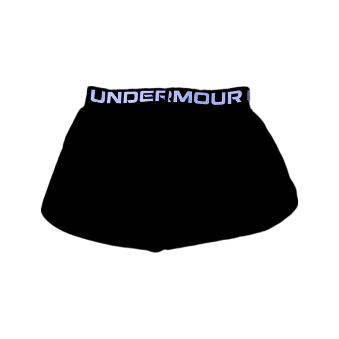 A Black Active Shorts from Under Armour in size 10Y for neutral. (Back View)