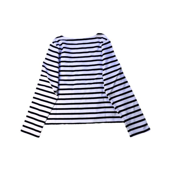 A Black Long Sleeve Tops from Petit Bateau in size 8Y for girl. (Back View)