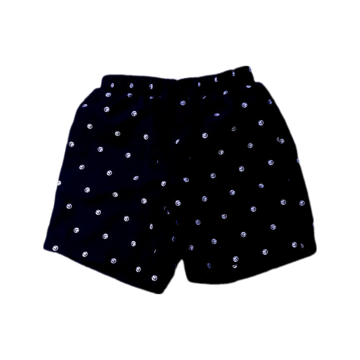A Black Shorts from Petit Bateau in size 5T for boy. (Front View)