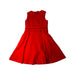 A Red Sleeveless Dresses from Nicholas & Bears in size 10Y for girl. (Back View)