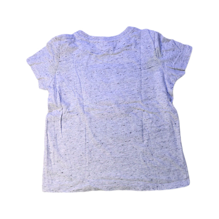 A Grey Short Sleeve T Shirts from Seed in size 4T for boy. (Back View)