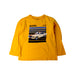 A Yellow Long Sleeve T Shirts from Mayoral in size 5T for boy. (Front View)