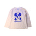 A White Long Sleeve T Shirts from Petit Bateau in size 5T for boy. (Front View)