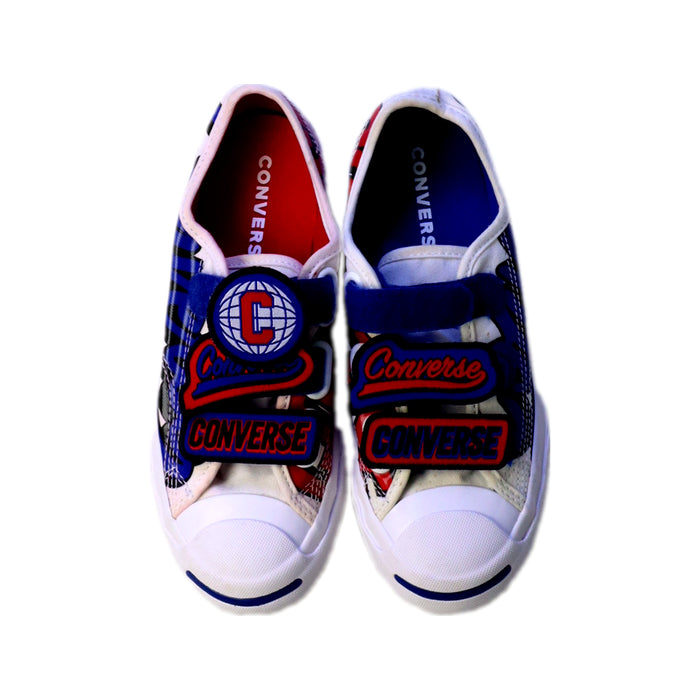 A Multicolour Sneakers from Converse in size 7Y for neutral. (Back View)