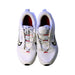 A White Sneakers from Nike in size 7Y for boy. (Back View)