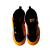 A Yellow Sneakers from Air Jordan in size 6T for neutral. (Back View)