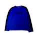 A Blue Long Sleeve T Shirts from Under Armour in size 14Y for boy. (Front View)