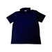 A Navy Short Sleeve Polos from Under Armour in size 14Y for boy. (Front View)