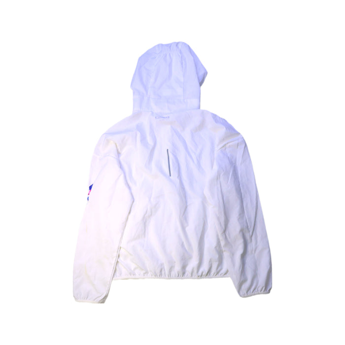 A White Lightweight Jackets from Fila in size 12Y for girl. (Back View)