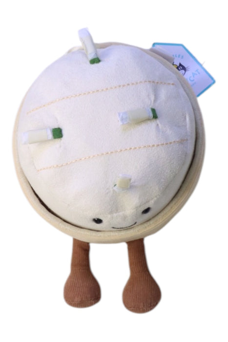 A White Soft Toys from Jellycat in size O/S for neutral. (Front View)