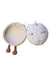 A White Soft Toys from Jellycat in size O/S for neutral. (Back View)