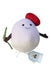 A White Soft Toys from Jellycat in size O/S for neutral. (Front View)